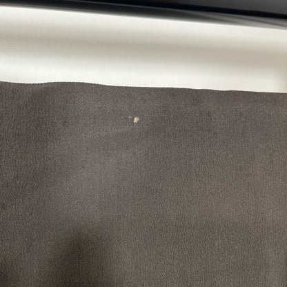 K111576　アンティーク黒留袖　扇　紅絹裏　刺繍