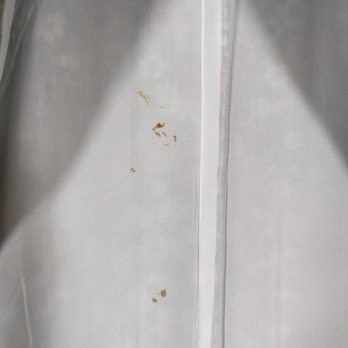K121260-1　小紋　小花尽くし文様　更紗　水色ベージュ