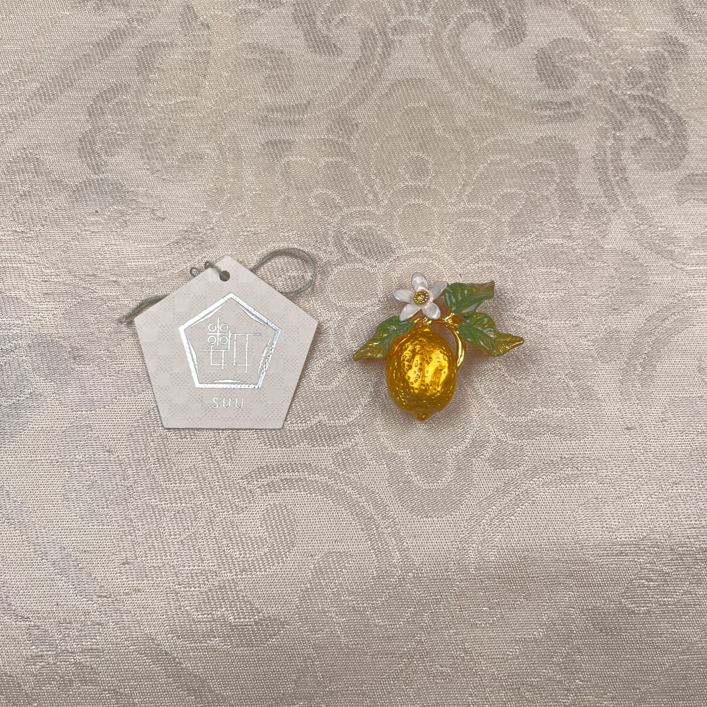 OD087　数-SUU- レモン帯留め