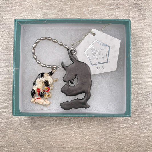 ON004　数-SUU- はんにゃあめん根付