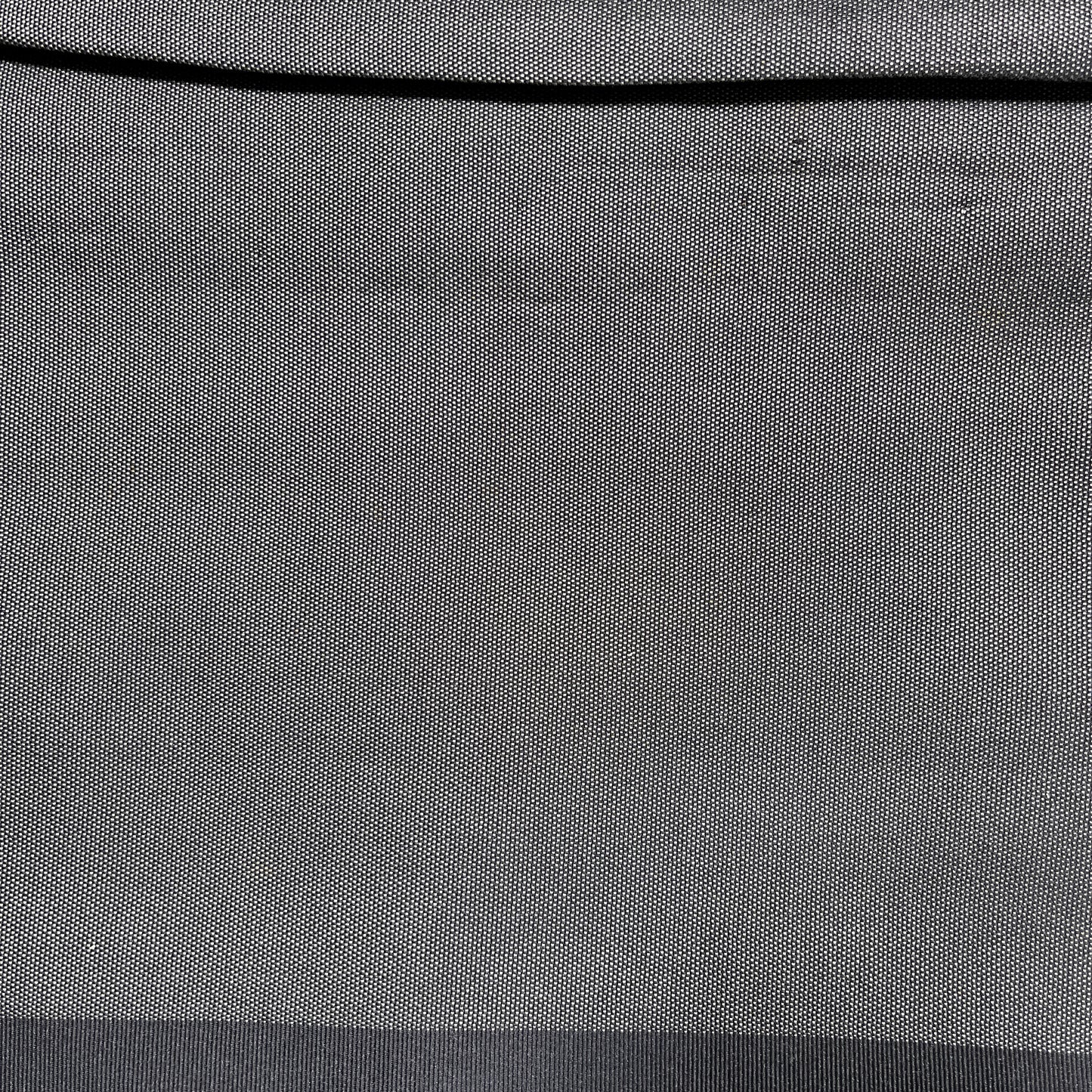 B107001-12　名古屋帯　黒地　草花文様