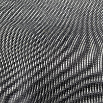 B107001-12　名古屋帯　黒地　草花文様