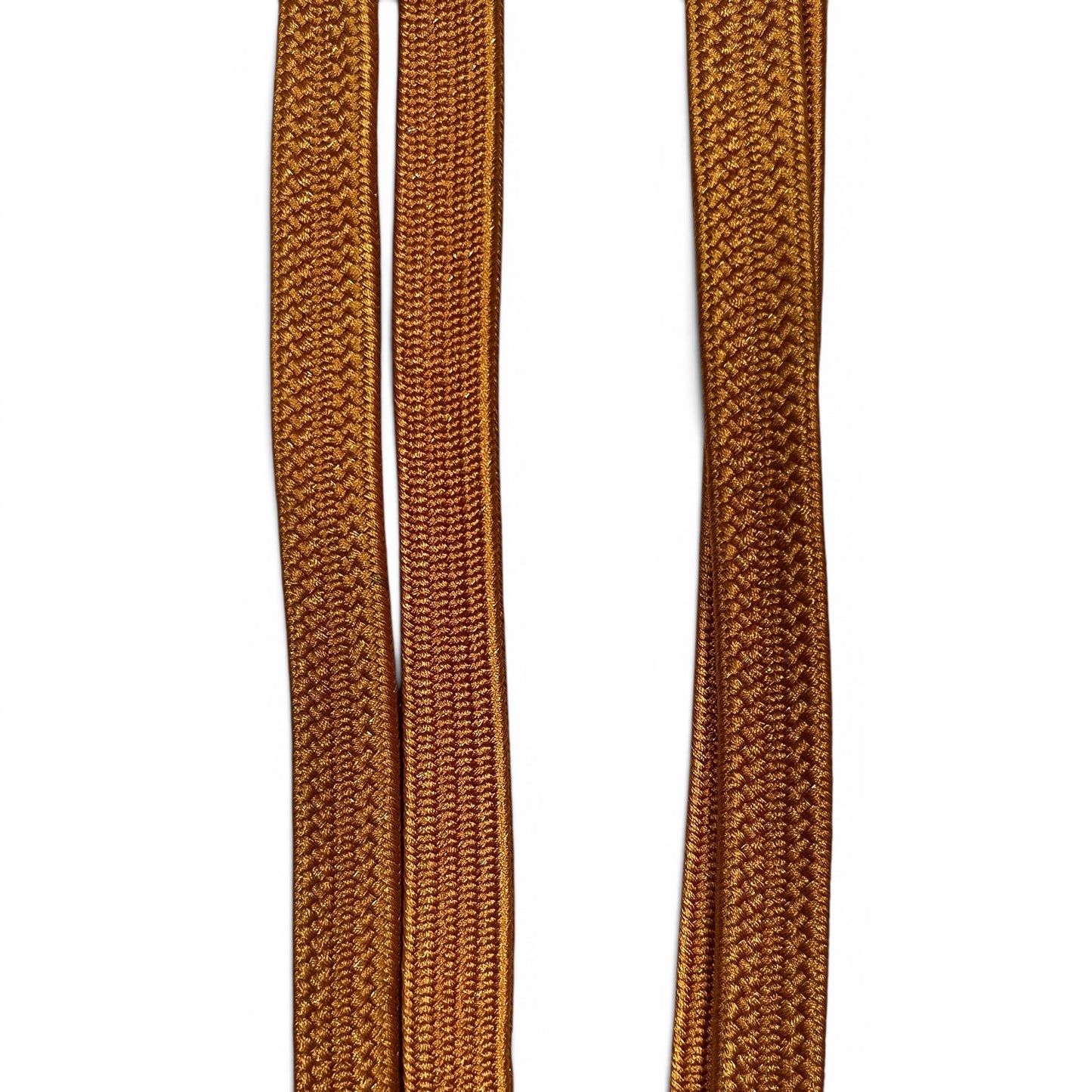 KK131781-4　帯締め　正絹　茶　和装小物