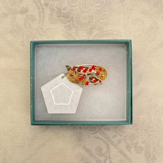 OD078　数-SUU- 秋の鯉帯留め