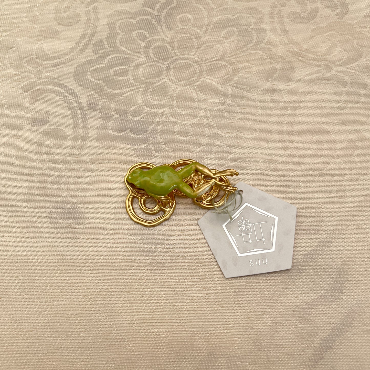 OD091　数-SUU- カエル帯留め