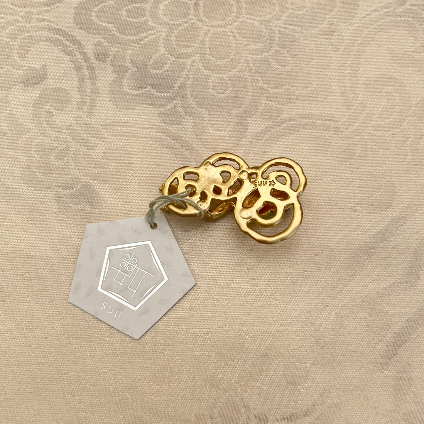 OD091　数-SUU- カエル帯留め