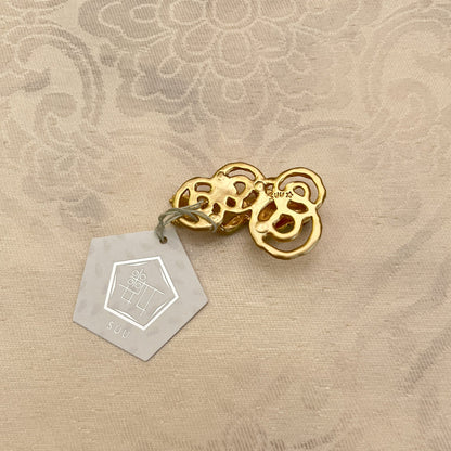 OD091　数-SUU- カエル帯留め