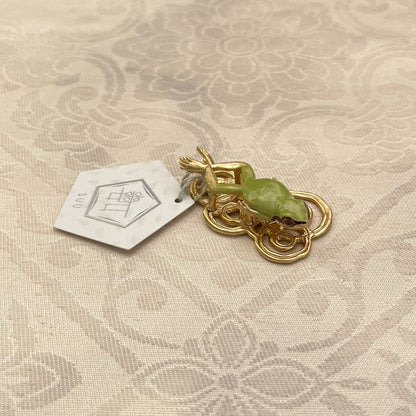 OD091　数-SUU- カエル帯留め