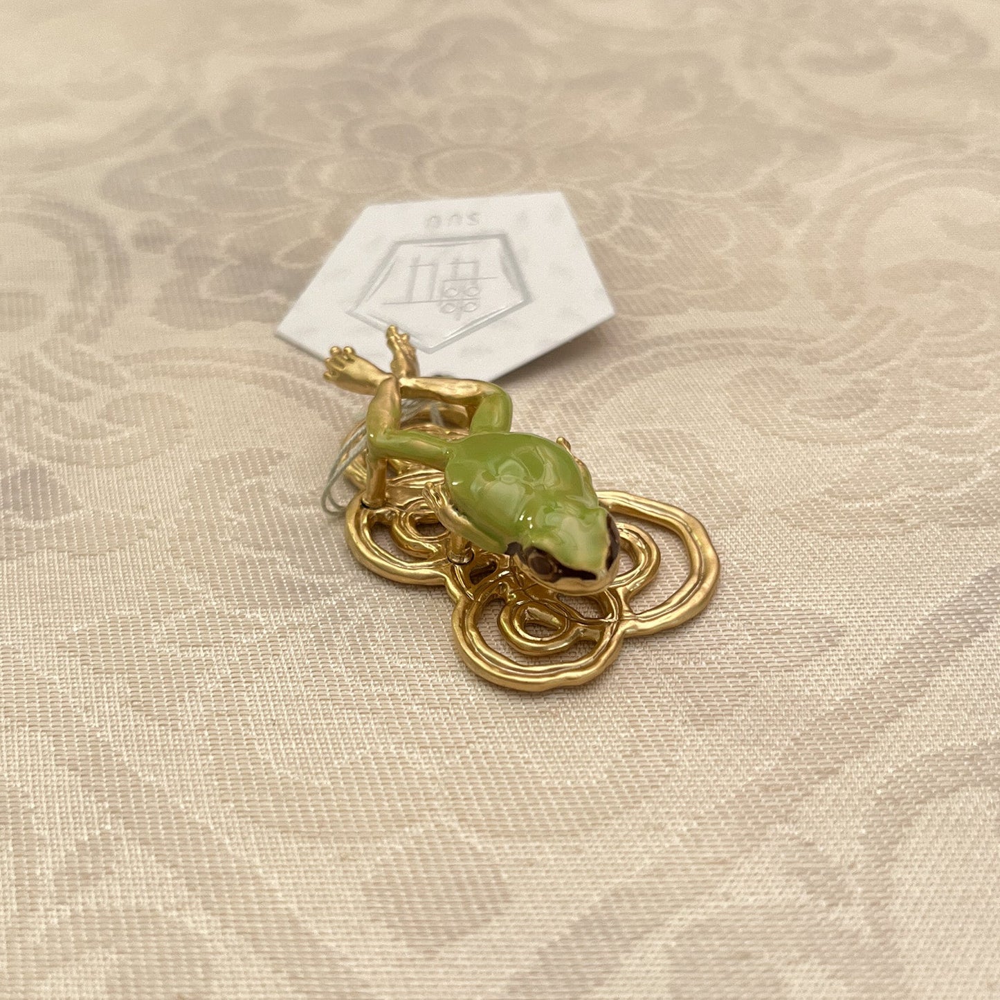 OD091　数-SUU- カエル帯留め