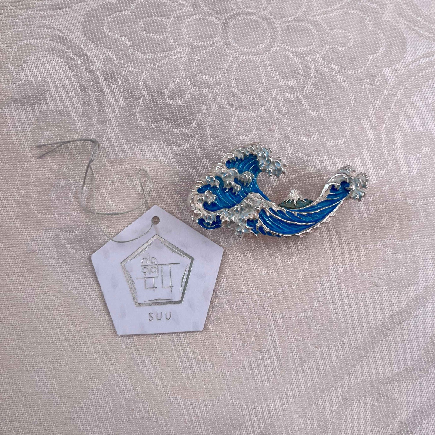 OD105　数-SUU- 神奈川沖浪裏帯留め